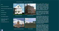 Desktop Screenshot of halpernarchitects.com